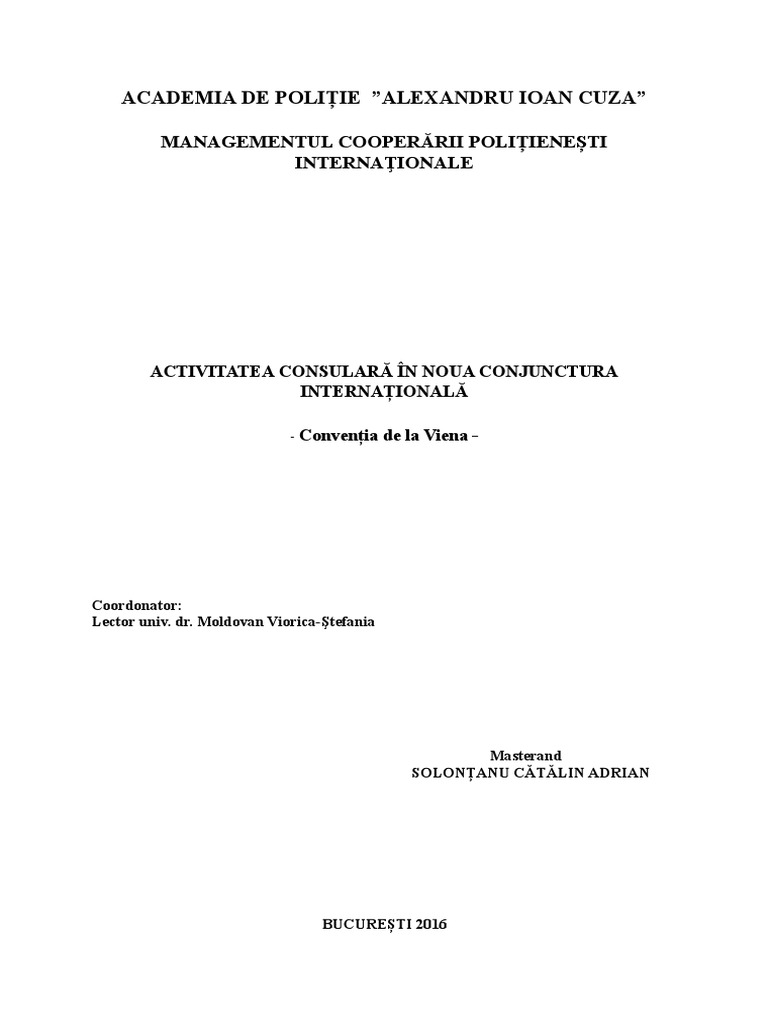 conventia de la viena 1961
